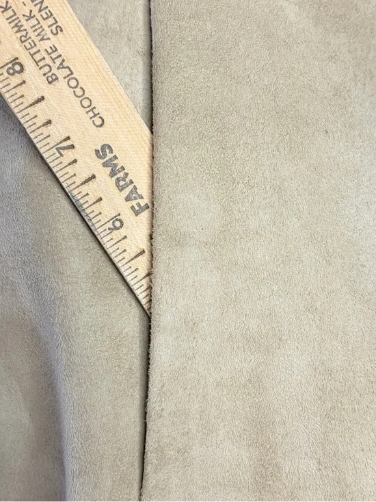 70s Bonnie Cashin Camel Suede A-Line Skirt - Picture 5 of 9